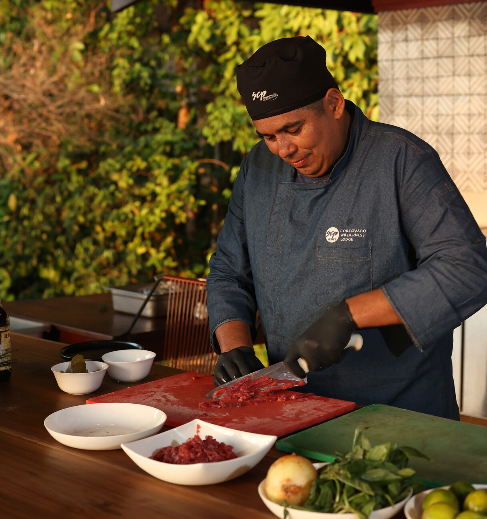 Luxury fishing culinary experience